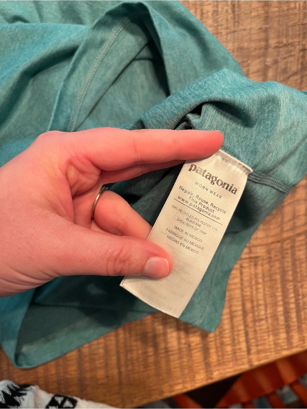 Patagonia Women's Blue Crossback Tank Top - Picture 3 of 4